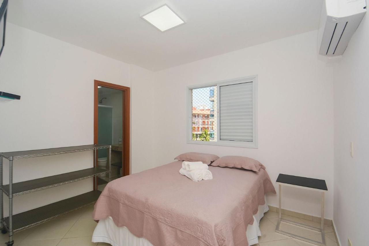 Apartamento Mirante Astúrias - varanda gourmet de frente para a praia da Astúrias no Guarujá Exterior foto